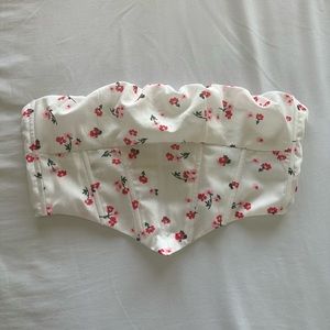 Princess Poll Bustier Top